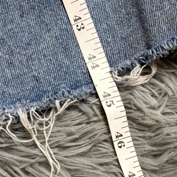 Distressed Light Blue Wide Leg - Picture 12 of 16